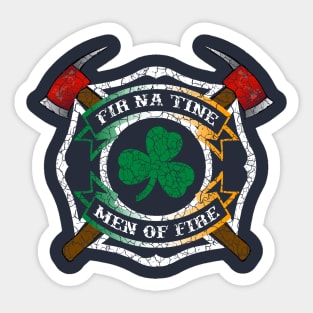 Fir na Tine - Irish Firefighter Sticker